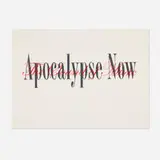 Steven Walls, Apocalypse Now / The Sound of Music, 2005, acid-free adhesive and glitter on paper