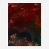 Julius Hatofsky, Homage to Blake's Job #4, 1967, oil on Masonite