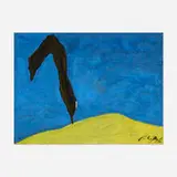 Adja Yunkers, Collage XX, 1970, acrylic and collage on canvas board laid to board