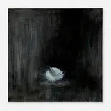 Kristy Gordon, Fallen Feather, 2012, oil on linen