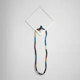 Camilla Løw, Joy, 2009, lacquer, wood, rope, spray paint