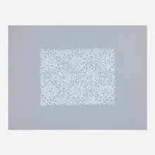 Timothy Nolan, Untitled, 2002, oil stick on Mylar
