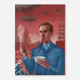 Alex Gross, Jaundice, 2003, oil on canvas