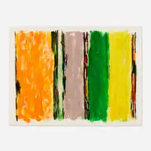 John Opper, Untitled, 1983, acrylic on paper