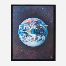 Planet Earth/Eternal Path (from the Anagrams series) by Massimo Agostinelli, 2015, lenticular print, sold Aug 2024