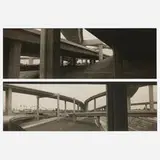 Catherine Opie, Untitled #10; Untitled #3 (two works from the Freeway Series)