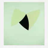 Walter Darby Bannard, Green Valentine #5, 1965, alkyd resin on canvas