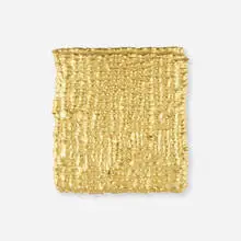 Olga De Amaral, 15th Vestige, 1994, linen, fiber, paper, gesso, acrylic and gold leaf