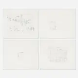 Sandrine Guérin, Folio I, 2002, soft ground etching