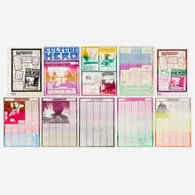 G. Levine, Masterprint: Culture Hero (Jill Johnston Exposed: Special Issue), 1970, offset lithograph in colors