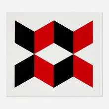 Nassos Daphnis, SS 20-78, 1978, screenprint in colors