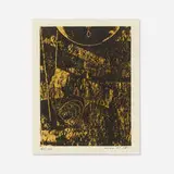 Max Ernst, Untitled (from the Aux petits agneaux portfolio), 1971, lithograph in colors