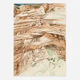 Philip Pearlstein, Mummy Cave Ruins at Canyon de Chelly