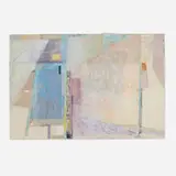 Catherine Smith, Max B, 1983, monoprint with collage