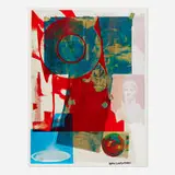 Robert Rauschenberg, Local Quarry One, 1968, offset lithograph in colors