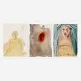 Three works from the Biblia Sacra portfolio by Salvador Dalí, 1967, lithograph in colors, sold Jul 2024