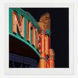 Robert Cottingham, NITE (from the American Signs portfolio), 2009, screenprint in colors