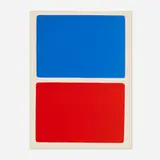Untitled (from the Gravures Maeght Editeur exhibition catalog) by Ellsworth Kelly, 1966, lithograph in colors, sold Jul 2024
