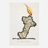 Claes Oldenburg, Centennial Print for the Judson Memorial Church - State Two, 1990, screenprint in colors on BFK Rives