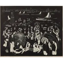 Salvatore Pinto, Sailors, 1930