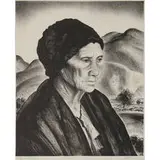 Peter Hurd, Doña Nestorita, 1942