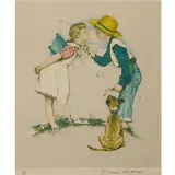 Beguiling Buttercup by Norman Rockwell, sold Apr 2022