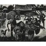 Fritz Eichenberg, Mexican Vendors
