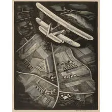 Howard Cook, Airplane, 1931