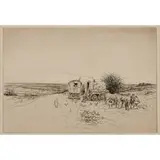 Kerr Eby, Gypsies, Epson Down, 1925