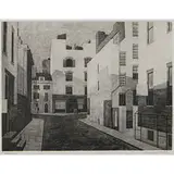 Armin Landeck, City Lane, 1945