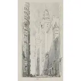 Joseph Pennell, Broadway Towers, 1904