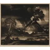 Reynold Weidenaar, Valley of Wrath (Paracutin Volcano), 1951