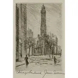 James Swann, Chicago Landmark (Chicago Water Tower), 1959