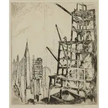 William Meyerowitz, New York Steel and Iron, 1928