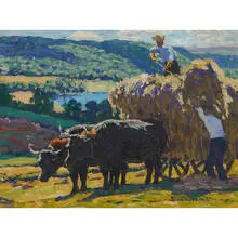 Edward Charles Volkert, Haying