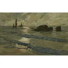 Amédée-Julien Marcel-Clément, Les Roches Noires (Black Rocks), 1929