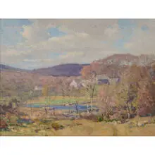 William Jurian Kaula, Fall Landscape