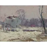 George A. Renouard, Country House in the Winter