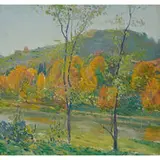 Lawton S. Parker, Landscape with Stream