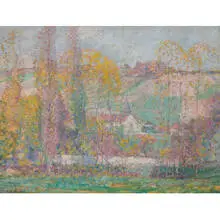 Karl Albert Buehr, Violet Landscape