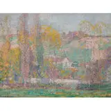 Karl Albert Buehr, Violet Landscape