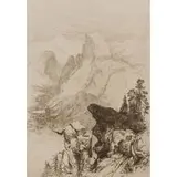 Thomas Moran, Half-Dome, View from Moran Point, 1887