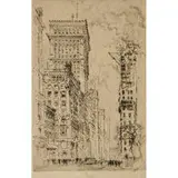 Joseph Pennell, The Golden Cornice, 1, 1904