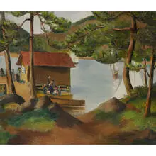 Theodore Sohner, Lake Side, 1934