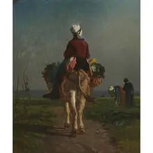 Constant Troyon, Going to Market, circa 1855