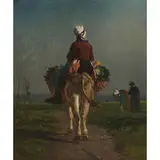 Constant Troyon, Going to Market, circa 1855