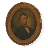 David Adam, An Oval Portrait of Abraham Lincoln, 1915