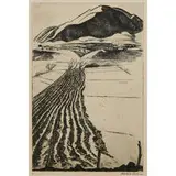 Howard Cook, Talpa Furrows, 1927