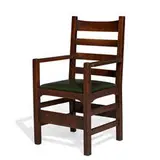 early armchair, #1297-A by Gustav Stickley, sold Mar 2022