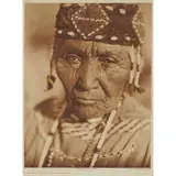 Edward S. Curtis, Wife of Modog Henry — Klamath, plate #445, 1923